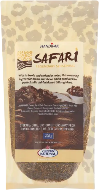 Image for Safari Legendary Biltong Seasoning Handipak 200g