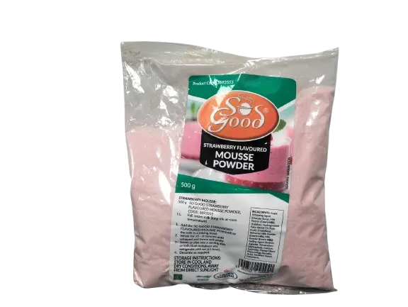 Image for So Good Strawberry Flavoured Mousse 500G