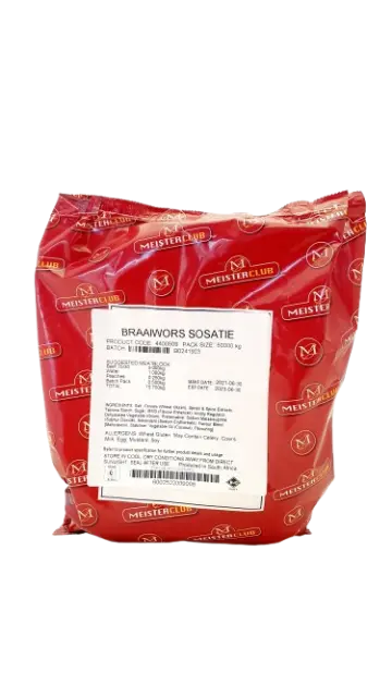 Image for Sosatie Braaiwors 500g