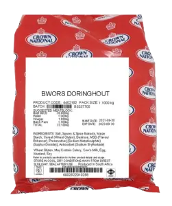 Image for Doringhout Boerewors 1.1kg