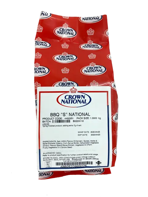 Image for BBQ S National 1kg