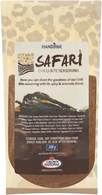 Image for Safari Chilli Bite Seasoning Handipak 200g