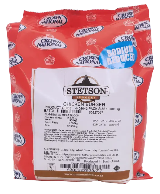 Image for Stetson Chicken Burger 1kg