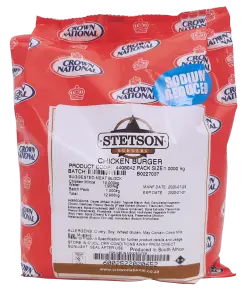 Image for Stetson Chicken Burger 1kg