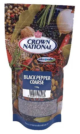 Image for Black Pepper Coarse Handipak 150g