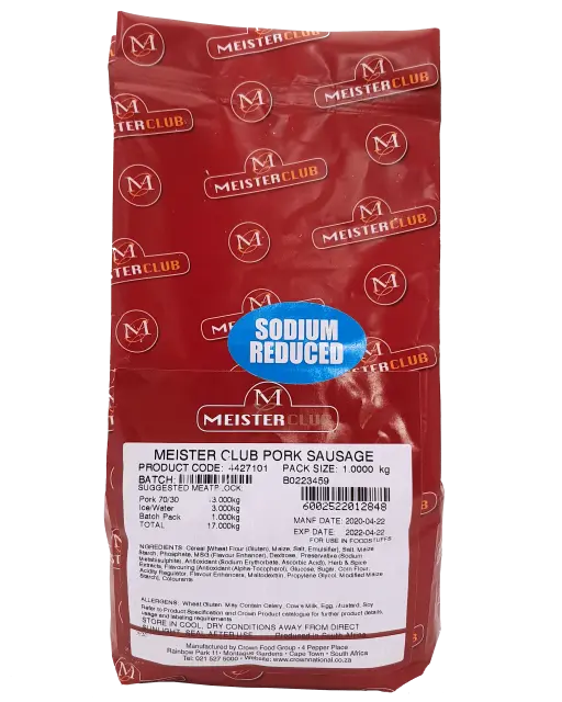 Image for Meisterclub Pork Sausage 1kg