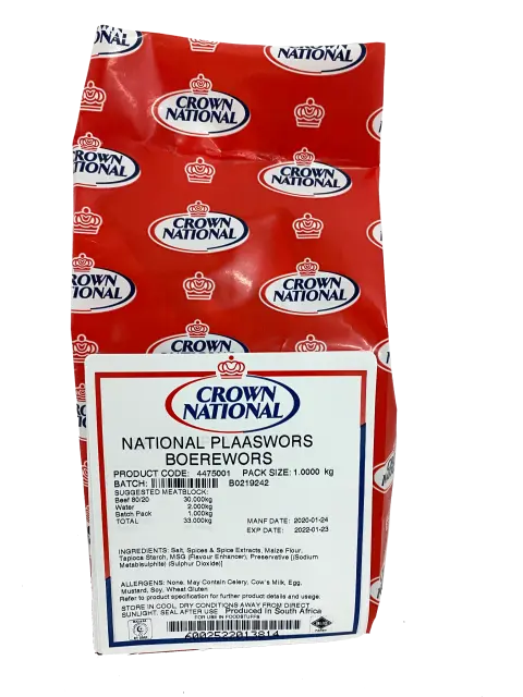 Image for National Plaaswors 1kg