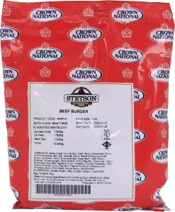 Image for Stetson Beef Burger 1kg