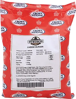 Image for Stetson Cheese Burger 1kg