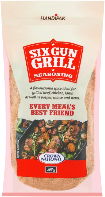 Image for Six Gun Grill Seasoning Handipak 200g