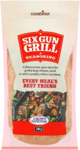 Image for Six Gun Grill Seasoning Handipak 200g