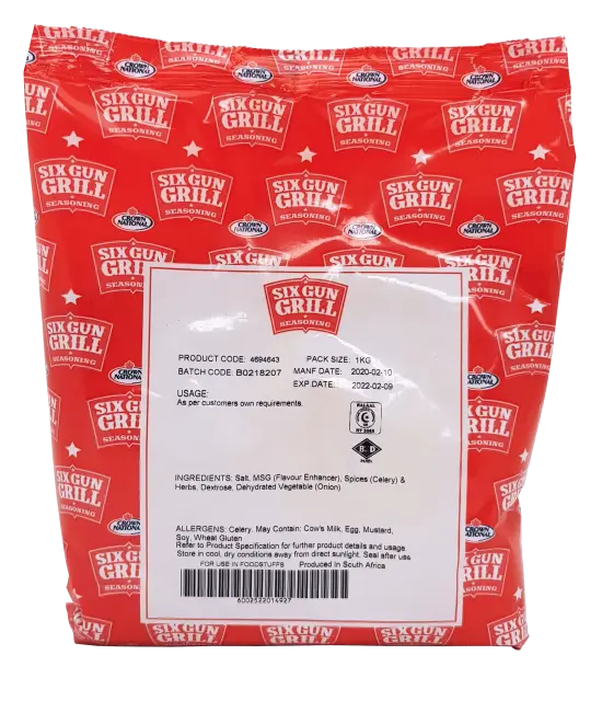Image for Six Gun Grill Seasoning 1kg