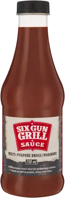 Image for Six Gun Grill BBQ Sauce 750ml