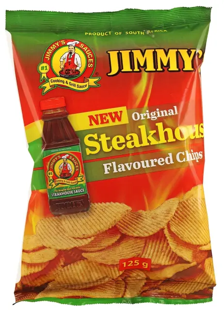 Image for Jimmys Original Steakhouse Crisps 125g Pkt